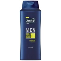 Gội tắm Suave 3in1 nam 828ml