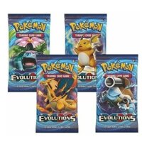 Gói tăng cường Pokemon XY Evolutions NẶNG - Mới & Kín - Gói nặng nhất trong hộp Trò chơi bảng