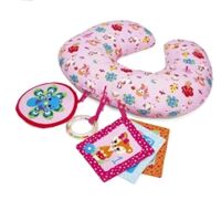 Gối tập nằm sấp Tummy-time Chicco màu hồng