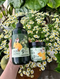 [Gói Thành Hộp Quà Tặng] Combo Dầu Gội Thảo Dược Ancare 500ml + Dầu Xả Bơ Bưởi Ancare 200g