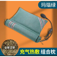 Gối Thảo Dược Ngải Cứu-Gối Sưởi Ấm,Chườm Nóng,Kê Cổ Gối Đầu Với Hương Thơm Ngải Cứu Thư Giãn Giảm Mệt Mỏi