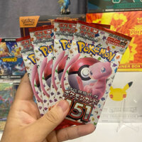 Gói thẻ bài Pokemon Card Game Japanese 151 SV2a Booster Pack (Japanese)