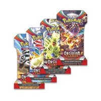 Gói thẻ bài ( Sleeved Pack) Pokemon TCG: Scarlet and Violet Obsidian Flames( 1 gói)