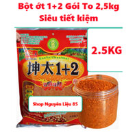 [GÓI TO 2.5KG]Bột ớt tê cay rắc lạp xưởng xúc xích nướng đá.Gia vị ướp,trộn,chấm,chiên,nướng BBQ... hãng 1+2 siêu thơm