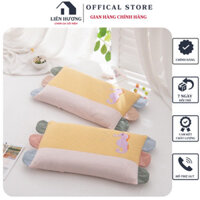 Gối trẻ em cotton cho bé chống bẹp đầu gối vỏ gối trẻ em đi học kích thước 30x50cm chọn mẫu nhiều hình dễ thương
