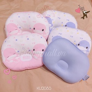 Gối trẻ em thoáng khí 3D Kuku KU2085