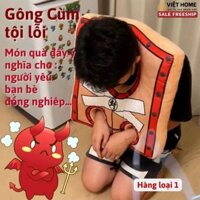 Gối Tù Nhân, Gối Gông Cùm Gối Ngủ Tù Nhân Gối Còng Tay Quà Tặng Bạn bè Việt Home - GB04