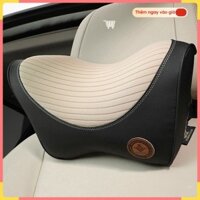 Gối tựa đầu chất liệu bông đàn hồi Space MemoryCotton - Trắng đen ☘️Green Home☘️