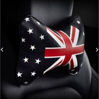 Gối tựa đầu ghế xe hơi mút hoạt tính bọc da cao cấp