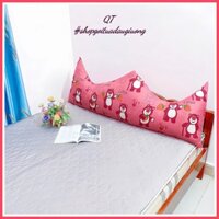 gối tựa đầu giường, Gối tựa lưng êm ái decor giường ngủ