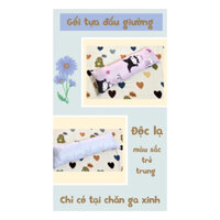 gối tựa đầu giường,gối trang trí/kích thước 35*100m/nặng 4 cân/hàng handmade lạ mắt/màu sắc trẻ trung-lạ mắt