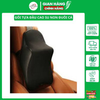 Gối Tựa Đầu Ô Tô Auto Huy Hoàng 89, Tựa Đầu Ô Tô Cao Su Non Đuôi Cá, Gối Cá