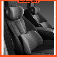 Gối tựa đầu ô tô cao cấp gối tựa lưng ô tô cao su non gối tựa đầu ô tô công thái học Đệm Tựa Lưng Hỗ Trợ Ngồi Xe Hơi Tiện Dụng