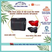 Gối Tựa Đầu Ô Tô Cao Su Non Chính Hãng Sparco SPC4008BK, SPC100BK