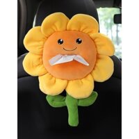 Gối tựa đầu ô tô, gối cổ hoạt hình dễ thương, cặp gối tựa lưng, gối ngồi ô tô, gối ngồi trong xe