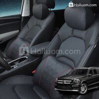 Gối Tựa Đầu ô tô Gối Tựa Lưng ô tô MERCEDES GL 450 Da Thật Cao Cấp - Công thái học ERGONOMIC