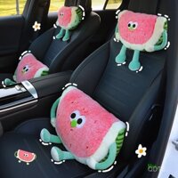 Gối tựa ghế ngồi trên xe ô tô ngủ gối tựa lưng đáng yêu Gối kê cổ trong xe hơi gối tựa đầu sáng tạo gối kê cổ SK3K