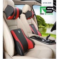 gối tựa lưng cổ cao su non cao cấp cho oto