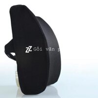 Gối tựa lưng ghế văn phòng tiêu chuẩn DÀY 12CM cao su non ZURI PILLOW GTL-01 - Vỏ lưới, đen