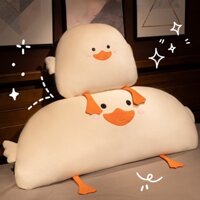 Gối Tựa Lưng Hình Chú Vịt Trắng Cỡ Lớn Mềm Mại Tiện Dụng Cho Bé Gái