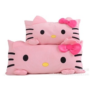 Gối tựa lưng hình mèo kitty