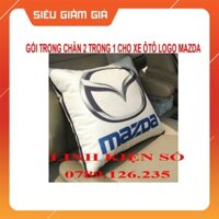 GỐI TỰA LƯNG LIỀN CHĂN 2 TRONG 1 CHO XE ÔTÔ LOGO MAZDA