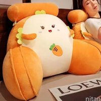 Gối Tựa Lưng Mềm Mại Kích Thước Lớn Có Thể Tháo Rời Cho Ghế Sofa