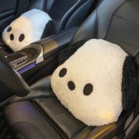 Gối Tựa Lưng Ô Tô Hình Chú Chó Siêu Dễ Thương Trang Trí Nội Thất Xe Hơi