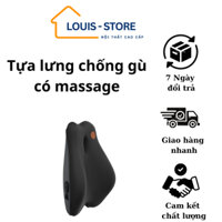 Gối Tựa Lưng Tích Hợp Massage Thư Giãn - Đệm Chống Gù, Giảm Đau Cột Sống Dành Cho Người Ngồi Văn Phòng, Ô Tô KO084