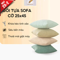 Gối Tựa Sofa Cao Cấp 25x45 (cm), Gối Tựa Văn Phòng, Gối Ôm 25x45, Gối Nhiều Màu