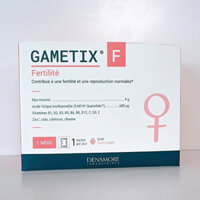 Gói Uống Bổ Sung Gametix F dành cho nữ , Hỗ trợ tăng khả năng thụ thai (mẫu mới)