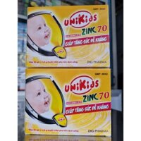 Gói Uống UNIKIDS ZINC 70 TĂNG SỨC ĐỀ KHÁNG ( Hộp 24 gói)