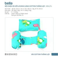 Gối và chặn lá đinh lăng bella(Gối thảo dược sơ sinh chống mồ hôi trộm, giật mình)