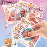 Gói vật liệu đồ chơi ghim ZONGGJZ, Gói chất liệu mèo Paw Mochi bong bóng có thể thổi được, Móng vuốt mèo dễ thương Không đánh dấu Đồ chơi bóp tái sử dụng Chất liệu DIY Trẻ em