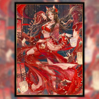 Gói vật liệu thêu chữ thập cổ