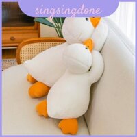 Gối Vịt Sang Trọng Màu Trắng Ngọt Ngào Hoạt Hình Dễ Thương Thú Nhồi Bông Cho Mọi Người