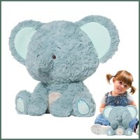Gối Voi Nhồi Bông Đồ Chơi Huggable Thú Nhồi Bông Gối Voi Đồ Chơi Mềm Cuddly Mầm Non Voi Nhỏ explanvn