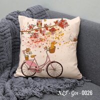Gối vuông tựa lưng, gối Sofa, gối trang trí kích thước 40cm x 40cm