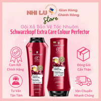 Gội Xả Bảo Vệ Tóc Nhuộm Schwarzkopf Extra Care Color Perfector