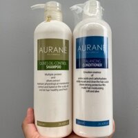 Gội xả dành cho tóc dầu Aurane Olives Oil Control 750mlx2 ( New 2023 )