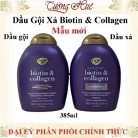 Gội Xả OGX Thick & Full - Biotin & Collagen 385ml - (Có Lựa Chọn)