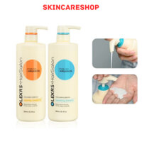 Gội Xả Olexrs+HairSalon Argan Oil Collagen Complex 500ml