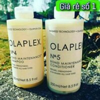 Gội xả phục hồi tóc hư tổn Olaplex No4-Olaplex No5 dung tích 250ml
