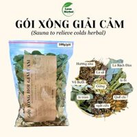 Gói xông hơi giải cảm giảm ho sốt giảm phong hàn cảm lạnh, hồi phục sức khỏe sau bệnh, tắm giảm rôm sẩy mẩn ngứa