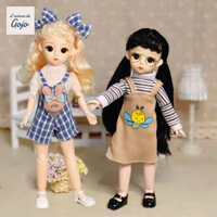 Gojo Công Chúa Dress Up Búp Bê Bjd, 1 / 6 SD Cao Gót 30cm Bjd Búp Bê Có Quần Áo, Đồ Chơi Nhà Chơi Có Tóc Giả Trang Điểm Anime Mắt Hấp Dẫn Công Chúa Bóng Trang Điểm Chung Búp Bê Trẻ Em
