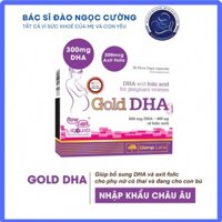 Gold DHA Bổ sung DHA cho phụ nữ mang thai Thực phẩm bổ sung sức khỏe cho bà bầu - DNC08