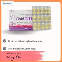 Gold DHA bổ sung DHA và axit folic cho phụ nữ có thai và cho con bú