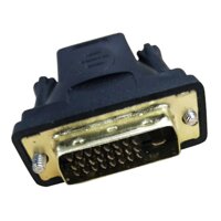 Gold-Plated DVI Male DVI-D Male 241 Pin To HDMI Female Adapter For HDTV