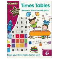 Gold Stars Magnetic Board And Magnets Times Table