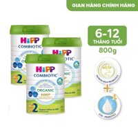 Goldbee- Sữa Hipp oragnic combiotic số 2 800g 6-12M